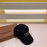 Side view of Burberry unisex cap