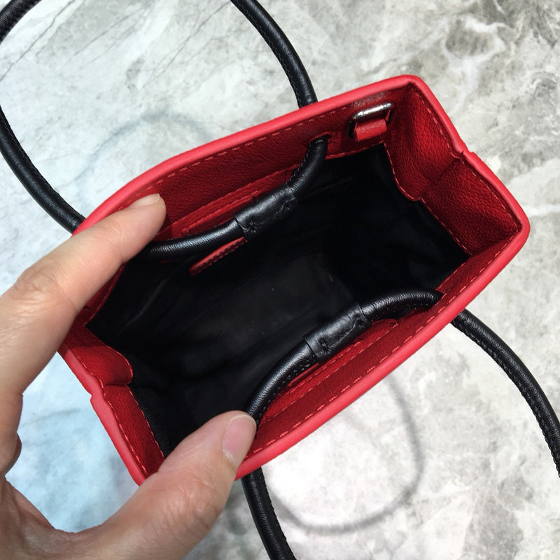Polished Premium PU Leather Handbag - Sleek Minimalist Lines | Women's Statement Accessory #1066 - alternate angle view (image 8) of designer-inspired handbag