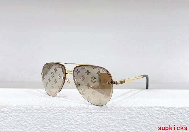 Lifestyle view of Louis Vuitton unisex sunglasses