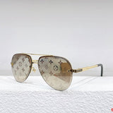 Lifestyle view of Louis Vuitton unisex sunglasses