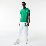 Full styled look of Lacoste luxury clothing with tailored silhouette