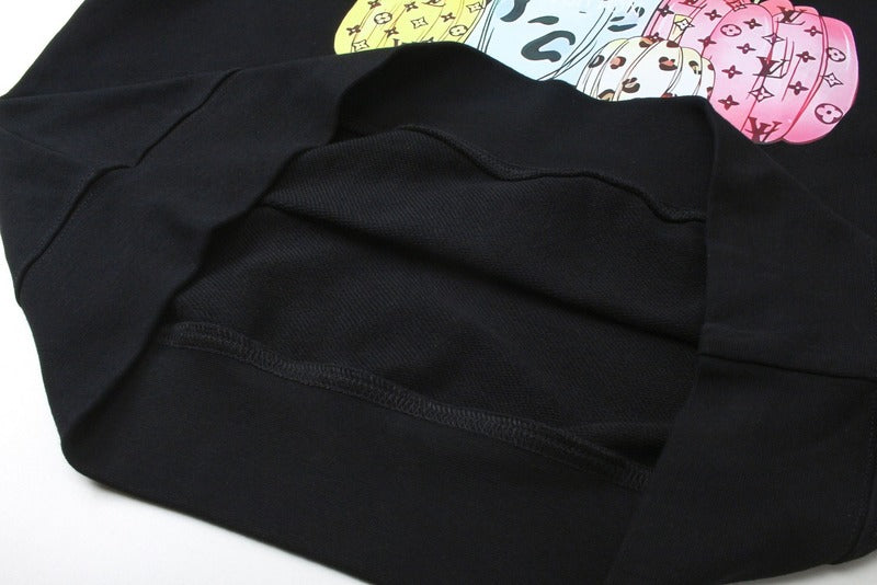 Front view of Louis Vuitton luxury clothing with contemporary cut