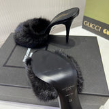 Side profile view of Saint Laurent luxury piece style No.118