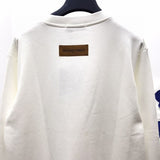 Back view of Louis Vuitton luxury clothing with runway-inspired design