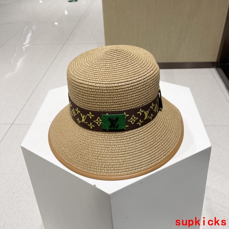 Close-up detail view of Louis Vuitton unisex cap