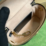 Close-up detail of statement elevated women's handbag – women's statement bag