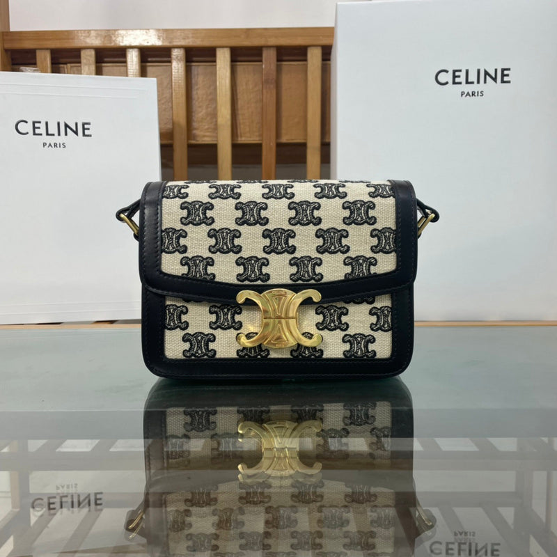 Front view of statement refined women's handbag – women's designer-style accessory