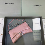 Bold Faux Leather Handbag - Refined Silhouette | Women's Everyday Carry Handbag #460 - side angle view (image 2) of designer-inspired handbag