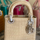 Back view of everyday-luxe structured women's handbag – women's everyday handbag
