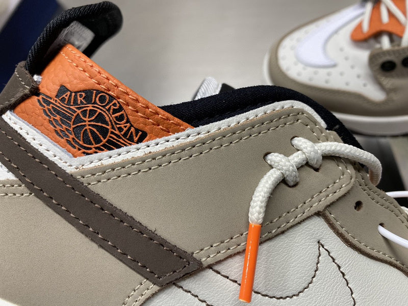 Nike sneakers detailed view showing premium designer craftsmanship
