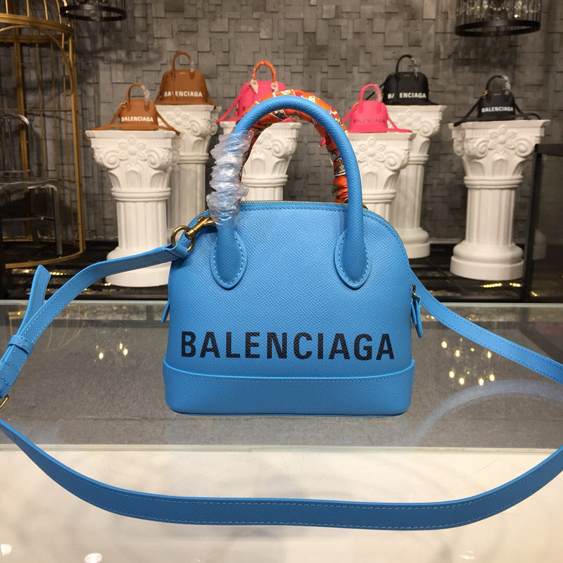 Sleek Faux Leather Handbag - Sleek Minimalist Lines | Women's Everyday Carry Handbag #887 - back view (image 4) of designer-inspired handbag