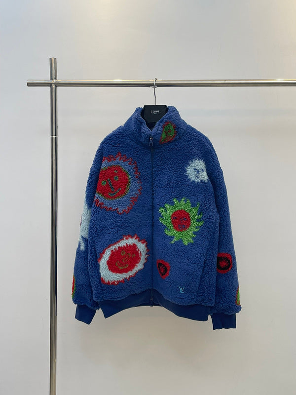 Front view of Louis Vuitton luxury clothing with everyday silhouette