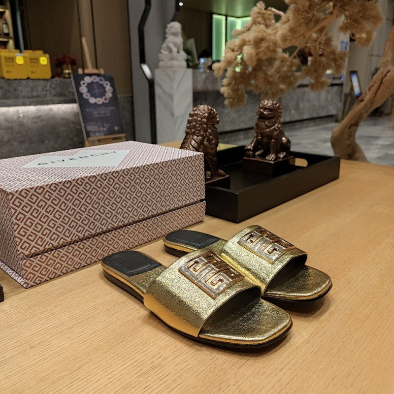 Givenchy Tan Block Heel Pumps - Lifestyle Styling Shot