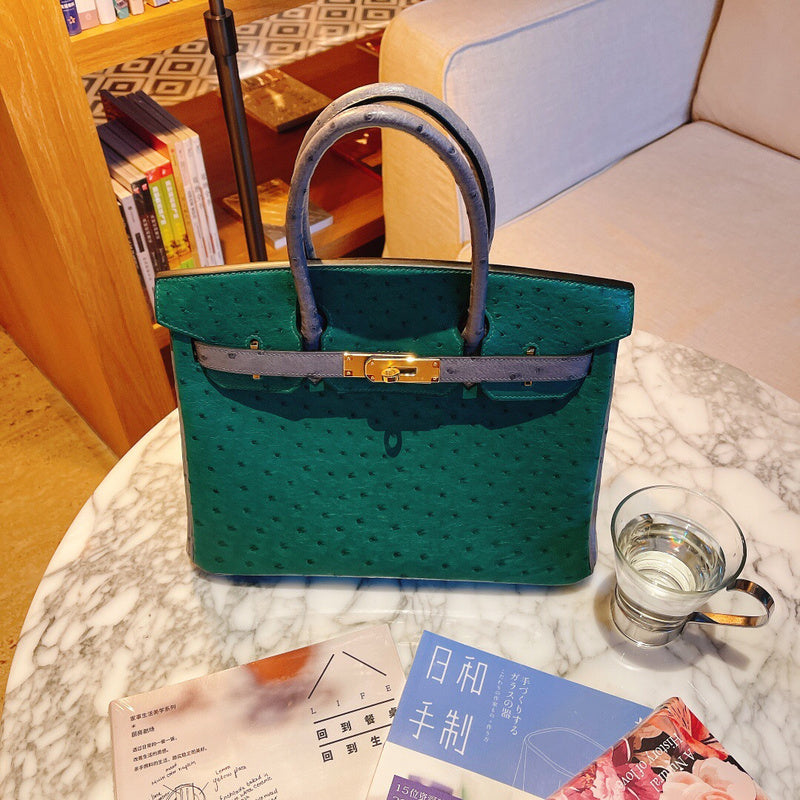 Streamlined bag shown from front angle