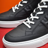 Hermès Black Slip-On Sneakers - Toe Detail View
