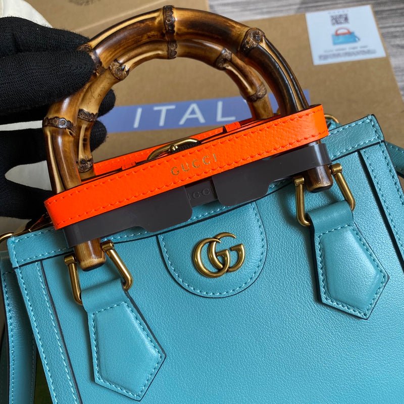 Back view of modern structured women's handbag – women's premium purse