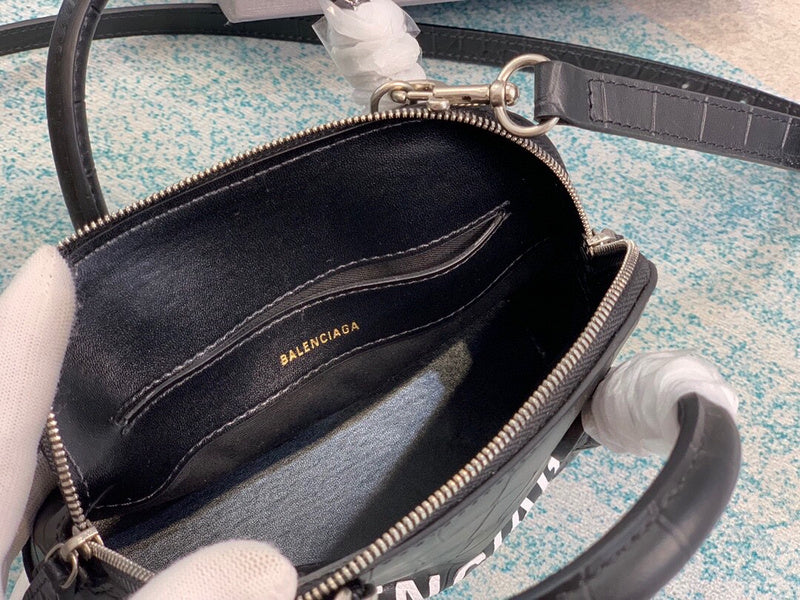 Polished Premium PU Leather Handbag - Smooth Faux-Leather Exterior | Women's Premium Handbag #655 - styled full view (image 7) of designer-inspired handbag