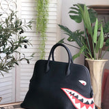 Interior view of sleek premium bag