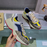 Gucci bold contrast luxury sneakers view 7 minimalist modern build