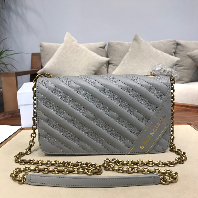 Statement Premium PU Leather Handbag - Modern Structured Build | Women's Statement Accessory #800 - side angle view (image 2) of designer-inspired handbag