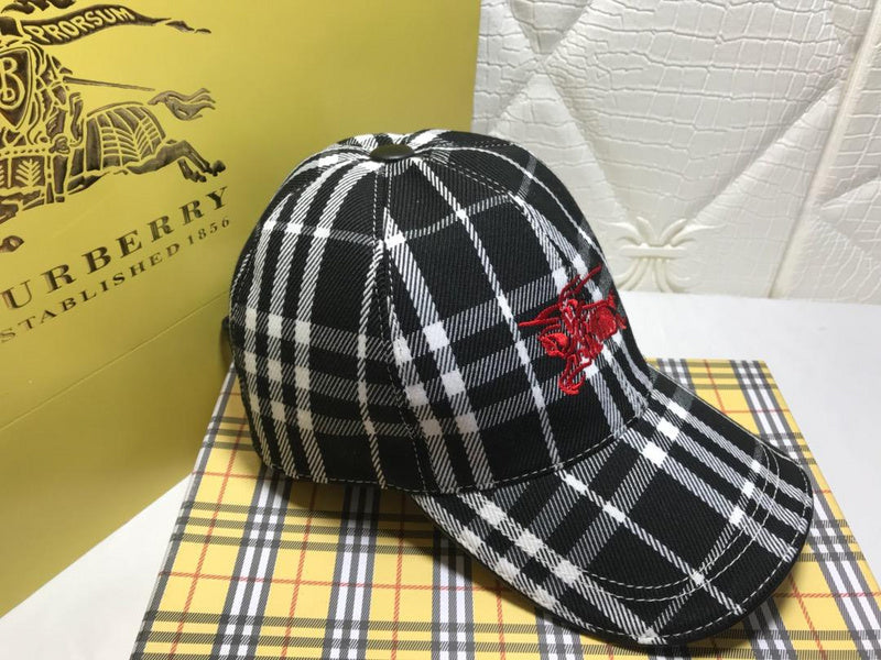 Full view of Burberry unisex cap
