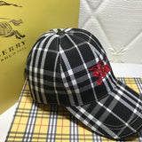 Full view of Burberry unisex cap