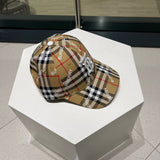 Full view of Burberry unisex cap