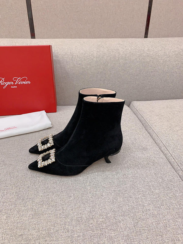 Roger Vivier luxury shoes detail shot