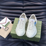 Gucci tonal black luxury sneakers view 11 classic court silhouette