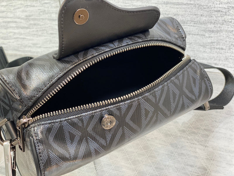 Front view of structured sleek women's handbag – women's luxury accessory