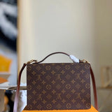 Close-up detail of everyday-luxe sleek women's handbag – women's everyday handbag