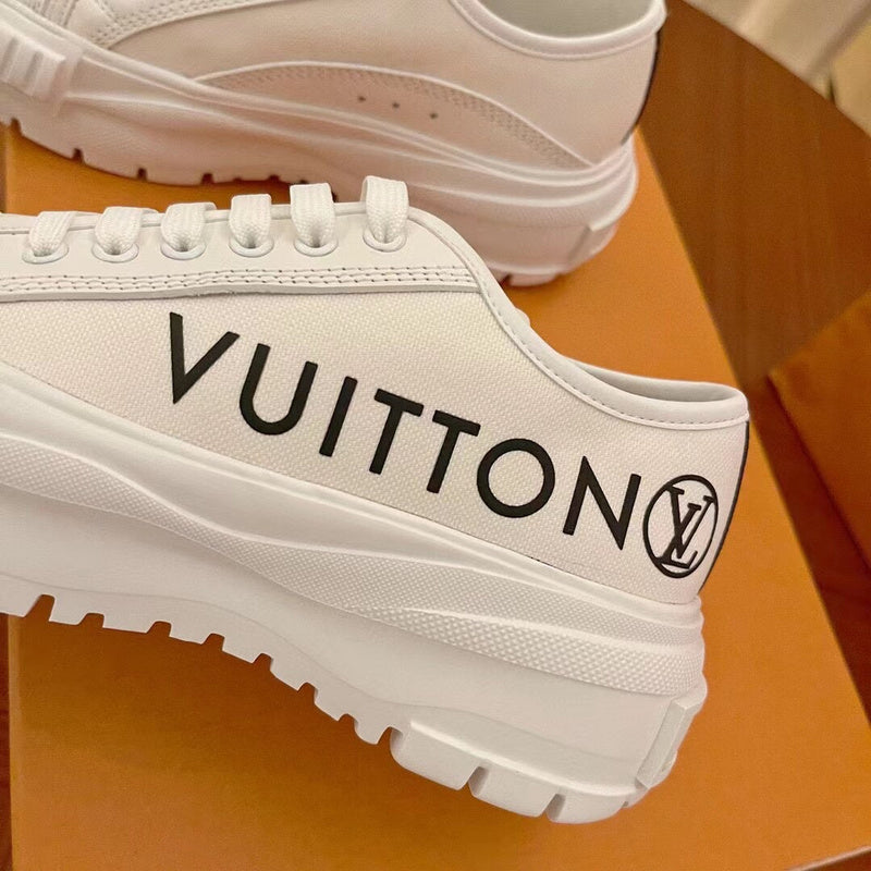 Louis Vuitton Black High-Top Sneakers - Sole Detail View