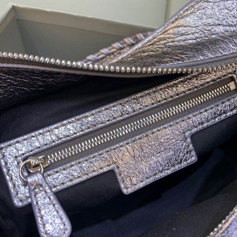 Modern Faux Leather Handbag - Premium Craftsmanship Detailing | Women's Premium Handbag #338 - alternate angle view (image 8) of designer-inspired handbag