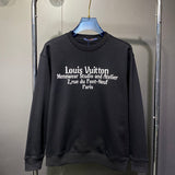 Side profile of Louis Vuitton luxury clothing with runway-inspired design