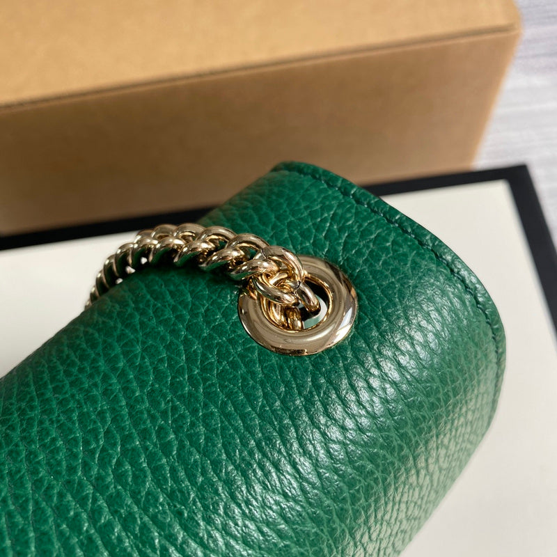 Back view of refined classic women's handbag – women's luxury accessory