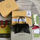 Side profile of sleek statement women's handbag – women's premium purse