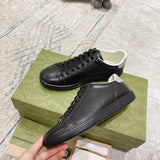Gucci classic monochrome luxury sneakers view 5 everyday casual design