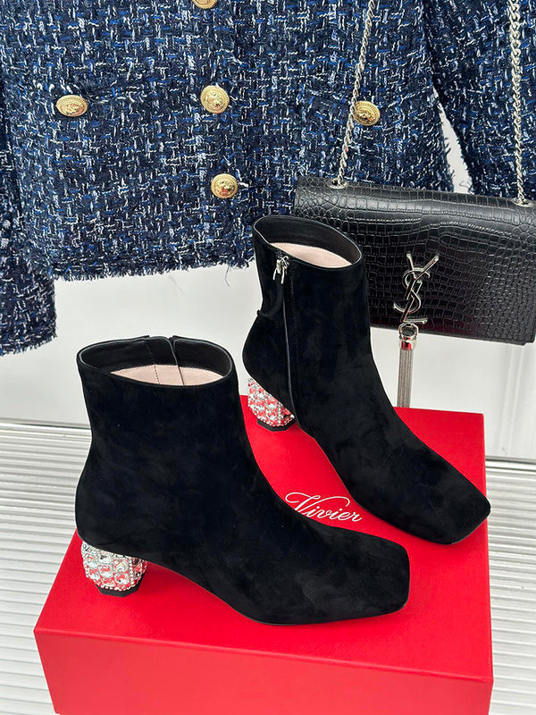 Roger Vivier luxury shoes detail shot