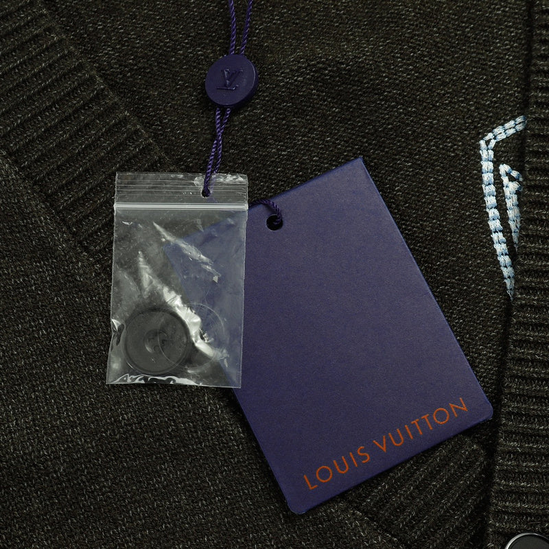 Full styled look of Louis Vuitton luxury clothing with relaxed-fit cut
