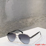 Front view of Louis Vuitton unisex sunglasses