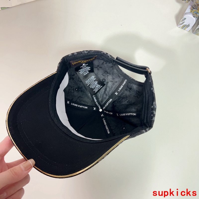 Side view of Louis Vuitton unisex cap