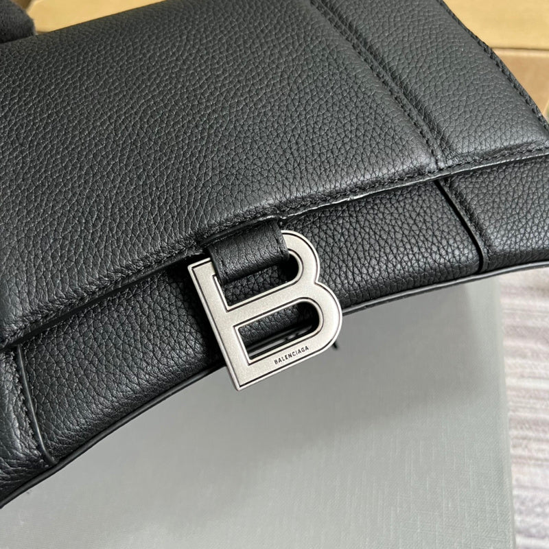 Back view of structured modern women's handbag – women's premium purse