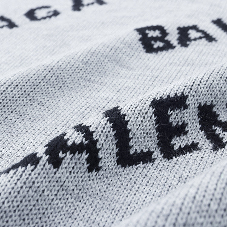 Close-up of Balenciaga designer clothing craftsmanship