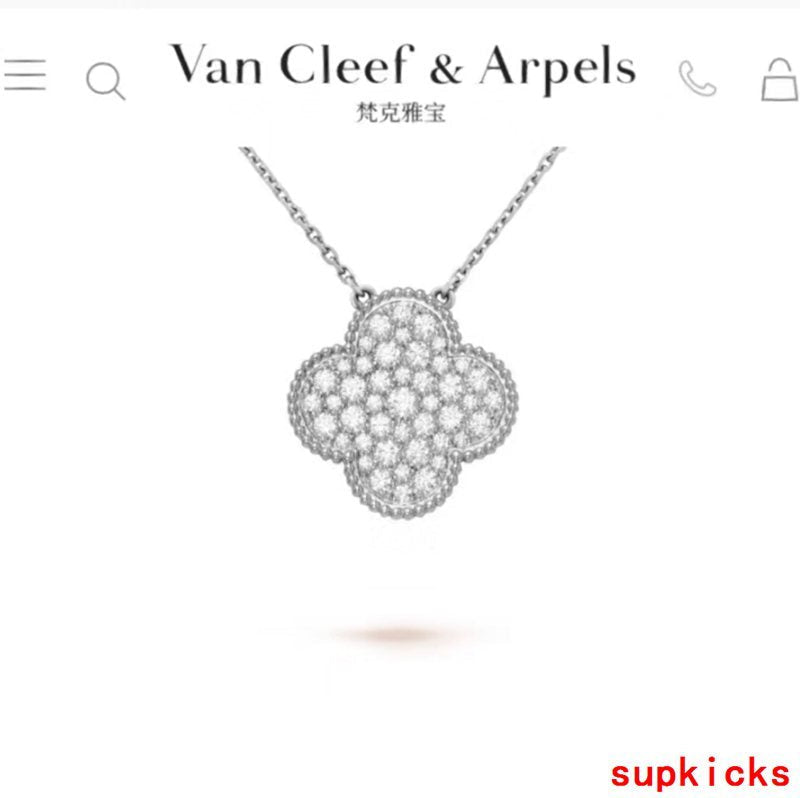 Lifestyle view of Van Cleef & Arpels unisex jewelry piece