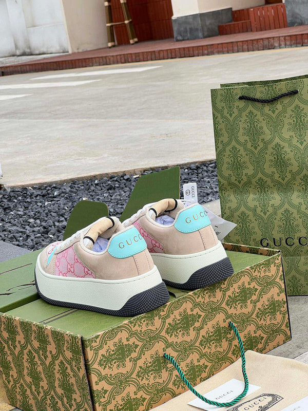Gucci all-black luxury sneakers view 7 everyday casual design