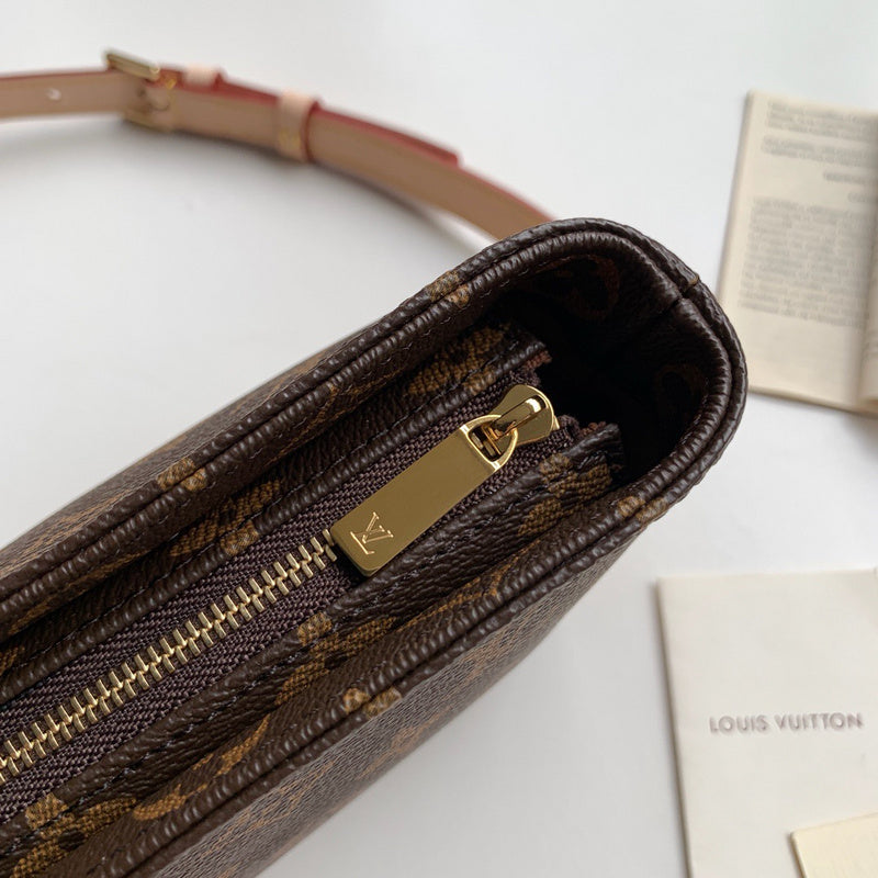 Back view of modern classic women's handbag – women's premium purse
