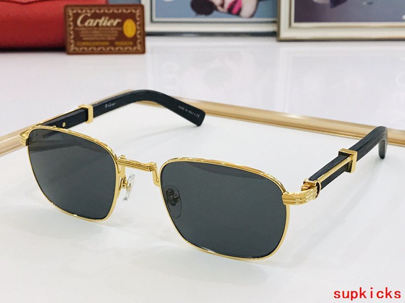 Side view of Cartier unisex sunglasses