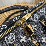 Back view of refined modern women's handbag – women's luxury handbag