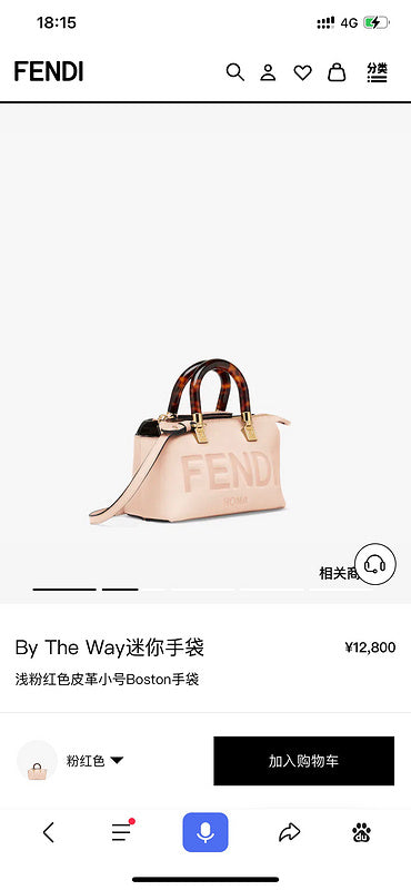 Ziva's Charm handbag – close-up view (17cm*18cm*8cm)