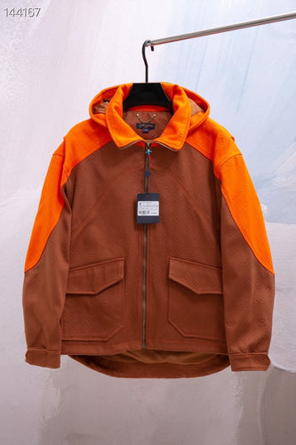Full styled look of Louis Vuitton luxury clothing with streetwear-inspired cut